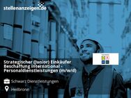Strategischer (Junior) Einkäufer Beschaffung international - Personaldienstleistungen (m/w/d) - Heilbronn