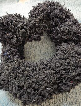 Dickes Haargummi gestrickt - Castrop-Rauxel