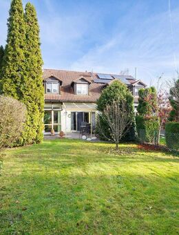 Ruhig und gediegen! Gepflegte Doppelhaushälfte auf schönem Grundstück - Au (Hallertau)