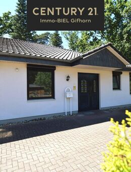 Ebenerdig wohnen mit Weitblick - Bungalow-Doppelhaushälfte in ruhiger Feldrandlage - Gifhorn