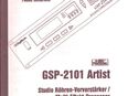 Bedienungsanleitung deutsch für DigiTech GSP 2101 Artist Owner's Manual Gitarren Multi Effects Processor in 63679