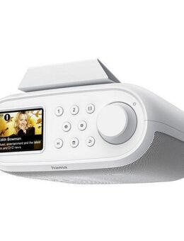 Hama DAB-Radio (mit Bluetooth, Digitalradio, FM/DAB plus, Radiowecker) Digitalradio (DAB) (5 W, Unterbauradio mit Montagematerial)