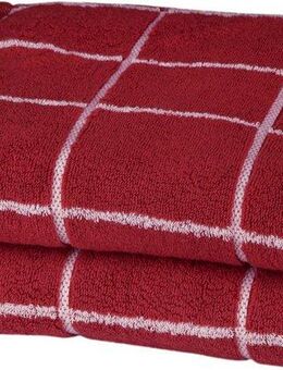 ROSS Handtücher Cashmere Überkaro, Frottier (2-St), 100% Baumwolle, kariert, in modischen Karo Farben