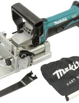 Makita Nutfräse DPJ180Z, für Zimmerleute und Einrichtungsmonteure, ohne Akku und Ladegerät