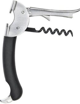 OXO Good Grips Korkenzieher Doppelheber, Kellnerkorkenzieher, Edelstahl 18/10, (1 tlg)