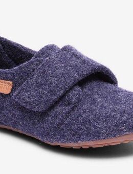 Bisgaard casual wool Hausschuh Klettschuh mit Lammwolle gefüttert, Größenschablone zum Download