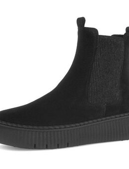 Gabor Chelseaboots, Plateau, Stiefelette mit Stretcheinsatz an der Außenseite