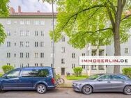 IMMOBERLIN.DE - Charmante Altbauwohnung mit Loggia & Pkw-Stellplatz in beliebter Schöneberger Lage - Berlin