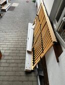 Einzelbett mit Lattenrost 1x2 m in 33378