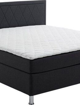 ATLANTIC home collection Boxbett Helen, Tonnentaschenfederkern-Matratze und Topper, wahlweise mit Bettkasten