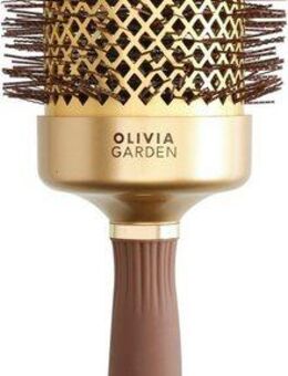 OLIVIA GARDEN Rundbürste EXPERT BLOWOUT SHINE Wavy Bristles Gold&Brown