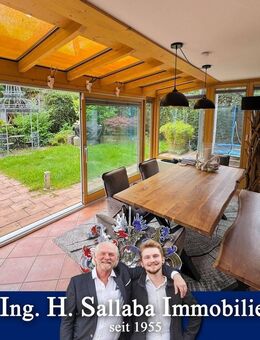 Vom Wintergarten in den Garten: Erdgeschoss-Wohnung im Zentrum von Oberstdorf - Oberstdorf