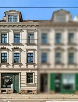 Vermietete 2-Zimmer-Wohnung im 1. Obergeschoss eines denkmalgeschützten Altbaus in Leipzig - Leipzig