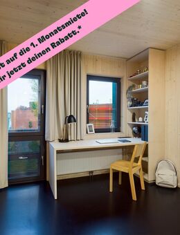 DIE ZIMMEREI | Rabattaktion! Möblierte All-In 1-Zimmer-Wohnung - 3 min zur S-Bahn | Basic Bude - Hamburg