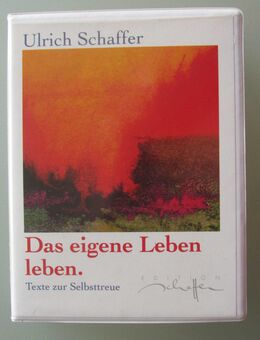 U. Schaffer: Das eigene Leben leben (Kassette + Heft) - Münster