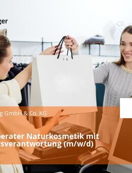 Verkaufsberater Naturkosmetik mit Sortimentsverantwortung (m/w/d) - Hamburg