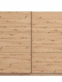 INOSIGN Schwebetürenschrank Sierra klassischer Kleiderschrank Wäscheschrank 179 oder 217cm breit mit kompletter Inneneinteilung, FSC®-zertifizierter Holzwerkstoff