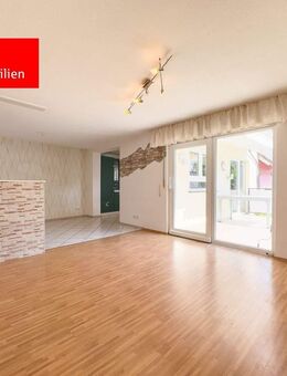 Weitläufige Maisonettewohnung mit 5 Zimmern, zwei Küchen und Balkonen - Wohnkomfort mit Hausgefühl - Mainhausen
