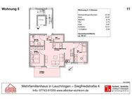 3 Zi. OG mit Balkon ca. 69 m² - Wohnung 5 - Siegfriedstr. 4, 79787 Lauchringen - Neubau - Lauchringen