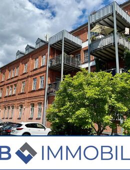 Außergewöhnliche Loftwohnung mit großem Balkon und Carport in Coburg - Coburg