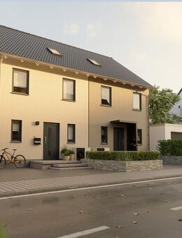 Friedberg: Neubaubau Doppelhaushälfte KFW 55 in traumhafter Feldrandlage - Friedberg (Hessen)