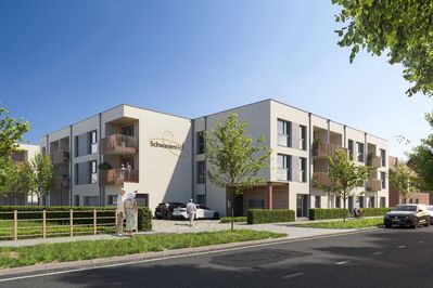 Betreutes Wohnen im Schwanenhof - 2-Zimmer-Wohnung mit Loggia und barrierefreiem Komfort