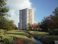 Bergblick: 3-Zimmer-Neubau mit 2 Loggien - München