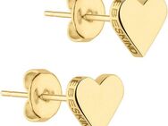 Liebeskind Berlin Paar Ohrstecker Schmuck Geschenk Edelstahl Ohrringe Herz, LJ-0500-E-08, LJ-0501-E-08