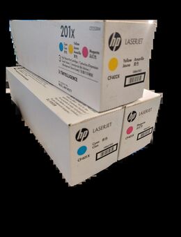 HP Tonerkartuschen, komplettes Farbset - Aebtissinwisch