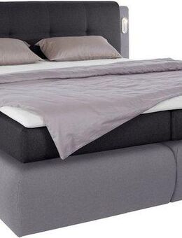 COLLECTION AB Boxspringbett Borna, inklusive Bettkasten, LED-Beleuchtung und Topper
