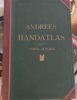 Andrees Allgemeiner Handatlas – Luxusausgabe 1899 Japanpapier - Hofheim (Taunus)