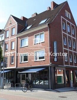 Anfragen bitte vorab per Mail - Komfortable 2 ZKB Wohnung im DG in zentraler Stadtlage ! - Emden