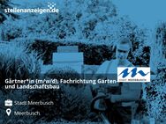 Gärtner*in (m/w/d), Fachrichtung Garten- und Landschaftsbau - Meerbusch