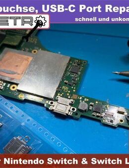 Nintendo Switch, LCD, Display,Touchscreen, Reparatur (screen fix) - Hainichen Zentrum