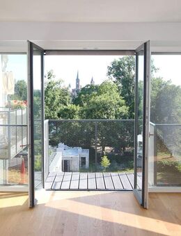 Komfortable, familienfreundliche 3-Zimmer-Neubauwohnung mit Einbauküche, Balkon & Blick ins Grüne! - Berlin