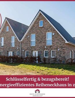 Modernes & energieeffizientes Reiheneckhaus in zentraler Lage - schlüsselfertig & bezugsbereit! - Moormerland