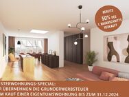 *MUSTERWOHNUNGS-SPECIAL* Mit dem Aufzug direkt ins 147 m² großes Penthouse mit 2 Bädern + 60 m² großer Dachterrasse - Mainz