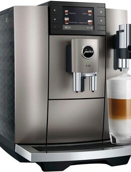 JURA Kaffeevollautomat 15712 E8 Midnight Silver (ED)