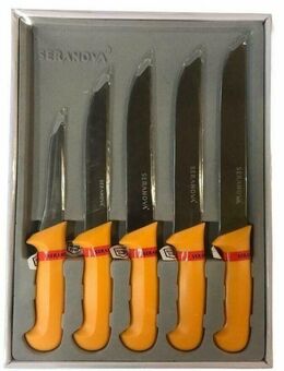Messerset Metzger Profi Set 5er Box Fleischermesser Stechmesser N - Berlin Neukölln