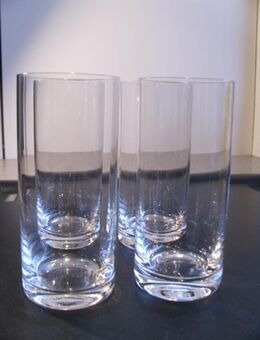 Rosenthal Studio Linie Glas Longdrink Wasser Saft Becher 4 Gläser Vintage Retro edel zeitlos schlicht zusammen 18,- - Flensburg