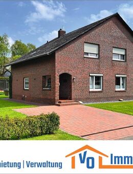 Charmante Erdgeschosswohnung mit Einbauküche & Südterrasse in ruhiger Lage von Strackholt-Großefehn - Großefehn