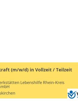 Pflegefachkraft (m/w/d) in Vollzeit / Teilzeit - Rommerskirchen