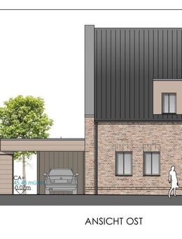 Neubauprojekt - Herstellung Rohbau inkl. Dachstuhl mit Grundstück - Südlohn