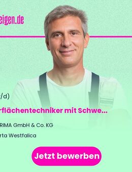 Oberflächentechniker mit Schwerpunkt Reinigung (w/m/d) - Porta Westfalica