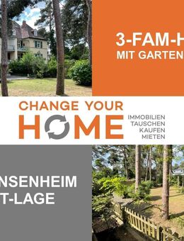 CHARMANTE 3 FAM.-VILLA ::: BEST-LAGE in MZ-GONSENHEIM - Mainz