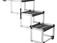 Trixie Friends on Tour 3-stufige Falt-Treppe, Aluminium/TPR - L 120 x B 37 x H 50 cm / L 100 x B 37 x H 57 cm