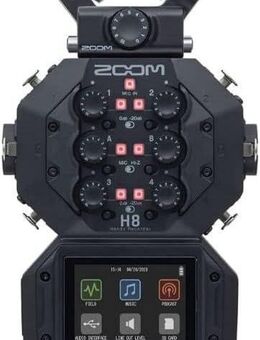 Zoom H8 Handy Recorder 12-Spur Fieldrecorder für Aufnahmen - Berlin Neukölln