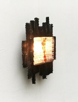 Brutalist Wrought Iron Wall Lamp Wandleuchte Sconce 70er 60er 1 - Hamburg Hamburg-Nord