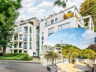 Exklusives Wohnen über den Dächern von Siegburg mit Panoramablick auf die Abtei Michaelsberg. - Siegburg