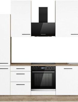 OPTIFIT Küchenzeile Fiona, Breite 320 cm, mit Hanseatic-E-Geräten,in Premium oder Basic